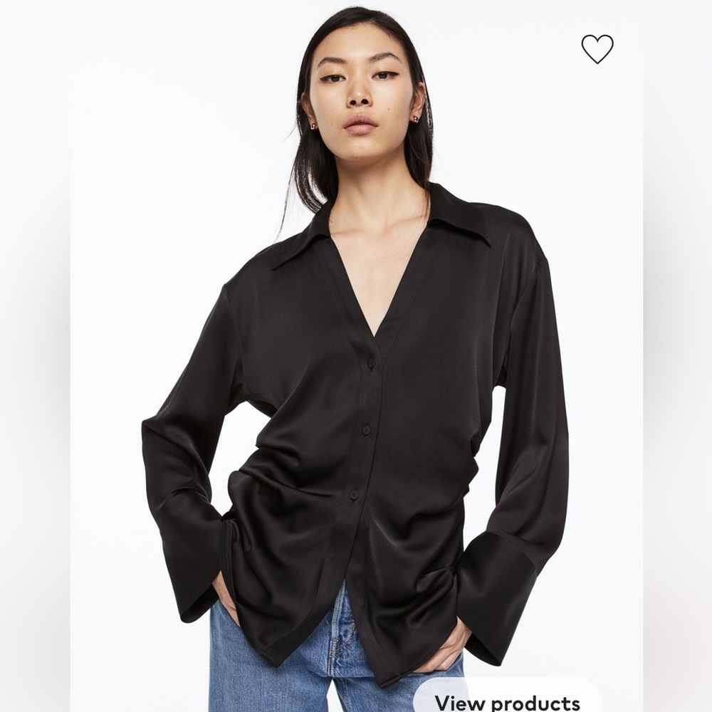 J& M Draped Blouse